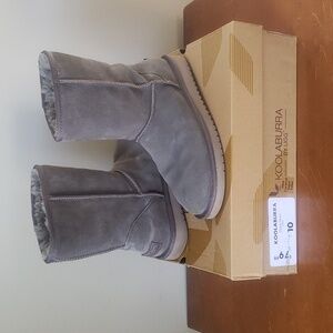 Koolaburra Gray Classic Short Rabbit